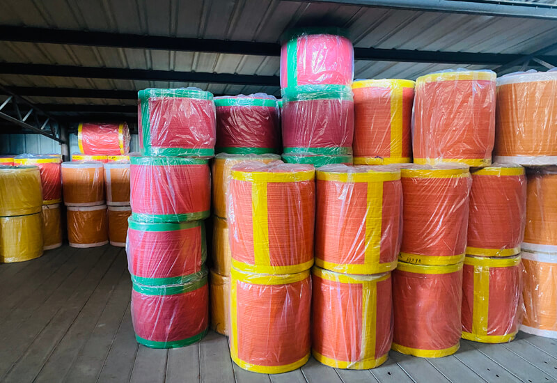 Warehouse for HPDE Raschel Mesh Bags