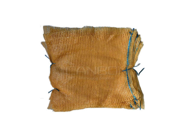 HPDE Raschel Mesh Bags Single for Fruit - Yellow