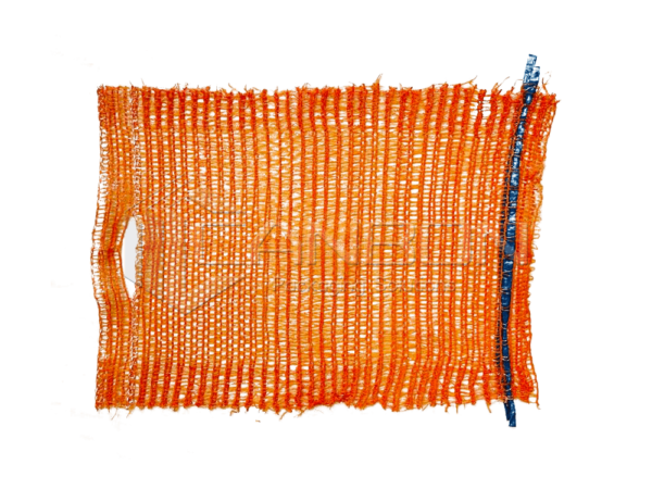 raschel mesh bags with handle - Orange 02