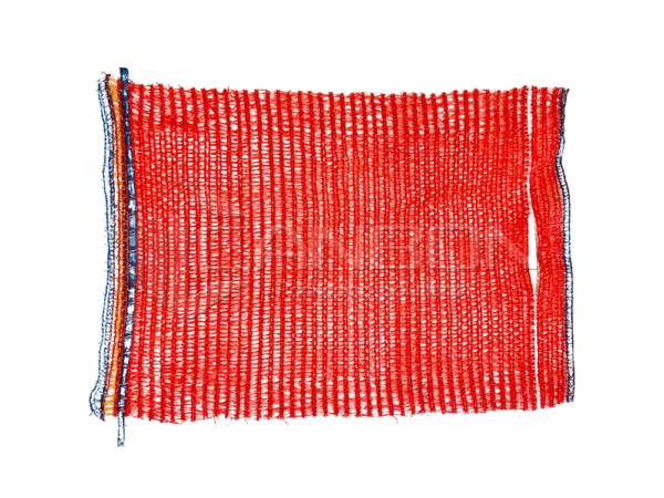 raschel mesh bags with handle - Red 02