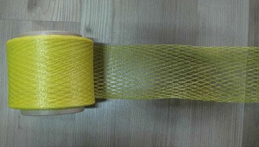 Yellow Color tubular netting rolls